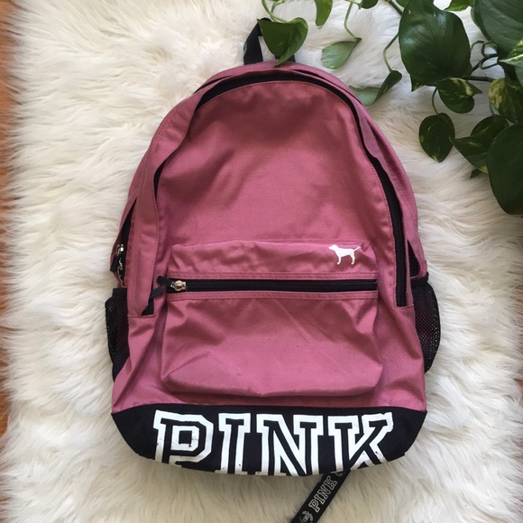 Victorias Secret PINK Drawstring Backpack Soft Begonia Victorias Secret PINK Drawstring Backpack Soft Begonia